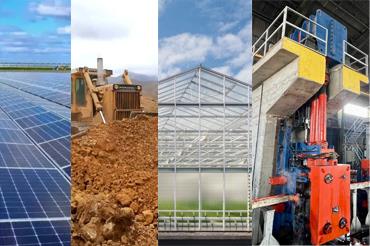 توسعه گرایی و سرمایه گذاری در بخش های صنعتی، معدنی،کشاورزی و انرژی های تجدید پذیر